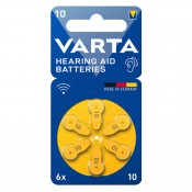 Varta Hearing Aid 10 Batterier. 6 pak