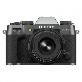 Fujifilm X-T50 Charcoal silver kit m/ 16-50mm