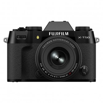 Fujifilm X-T50 sort kit m/ 16-50mm
