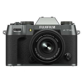 Fujifilm X-T50 Charcoal silver kit m/ 15-45mm