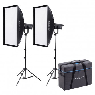 Nanlite FS-300B Bi-Colour 2 light kit with stand