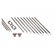 Avenger Butterfly Ramme H800M 244x244cm Sort