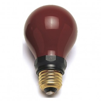 Kaiser Mørkekammer pære 15W Rød