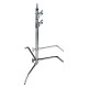 Avenger C-Stand 25 Sliding Leg A2025L Sølv Krom/Stål