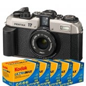Pentax 17 Dark Silver analog kamera