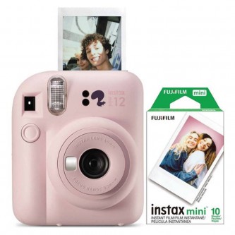 Fuji Instax mini 12 blossom-pink + 10 Instant film
