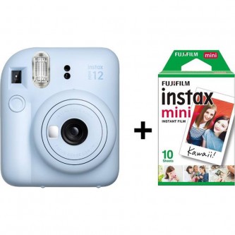 Fuji Instax mini 12 pastel-blue + 10 Instant film