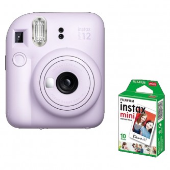 Fuji Instax mini 12 lilac-purple + 10 Instant film
