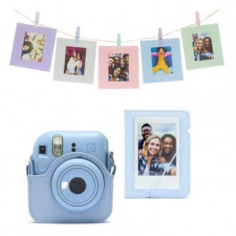 Fujifilm Instax Mini 12 Accessory Kit Pastel-Blue