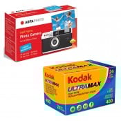 Agfaphoto genanvendeligt kamera 35mm half frame gavesæt