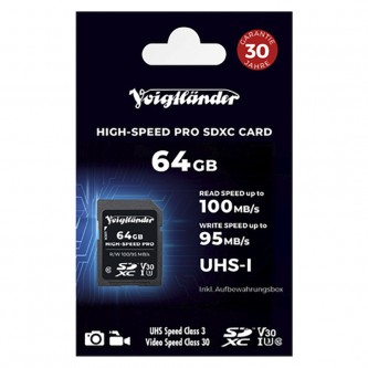 Voigtländer Prof. High-Speed SDHC 64GB UHS-I