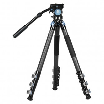 Sirui Carbon Fiber Tripod Kit m/ VideoHead L-324F + VH-10