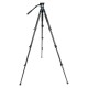 Sirui Carbon Fiber Tripod Kit m/ VideoHead L-324F + VH-10