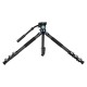 Sirui Carbon Fiber Tripod Kit m/ VideoHead L-324F + VH-10