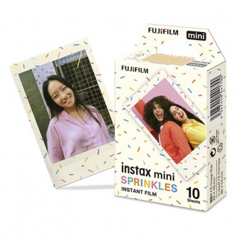 Fuji Instax Mini film Sprinkles 1x10