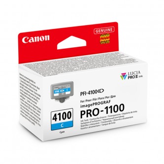 Canon PFI-4100C cyan blæk