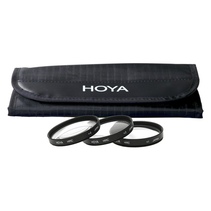 Hoya Close-up filter set HMC II (+1,+2,+4) 77 mm