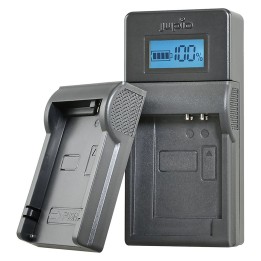 Jupio USB lader til JVC/Samsung/Sony 3.6V-4.2V BATT.