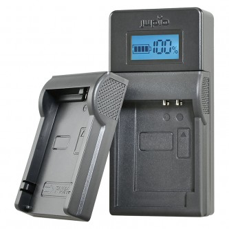 Jupio USB lader til JVC/Samsung/Sony 3.6V-4.2V BATT.