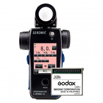 Sekonic L-858D + RT-GX Godox lysmåler