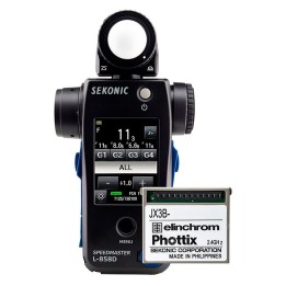 Sekonic L-858D + RT-El/PX Elinchrom/Phottix