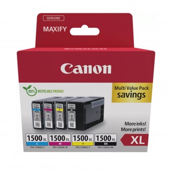 Canon PGI-1500 BK/C/M/Y XL multipakke