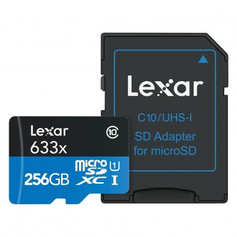 Lexar MicroSDHC HP UHS-I 633X 256GB