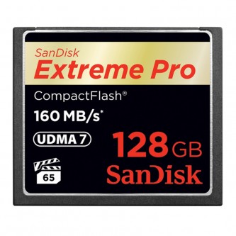 SanDisk 128GB CF-kort ExtremePro