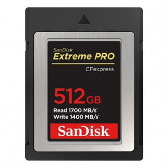 SanDisk Extreme PRO CF-express kort 512GB