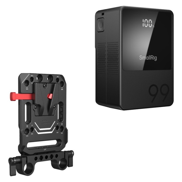 Smallrig 5049 VB99 mini V Mount Battery Kit (3580 + 3016)