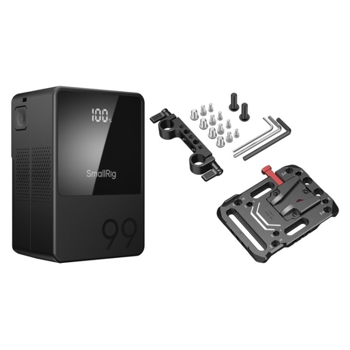 Smallrig 5049 VB99 mini V Mount Battery Kit (3580 + 3016)