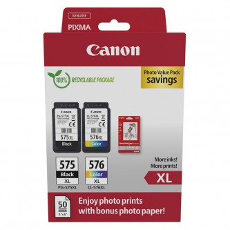 Canon PG-575XL/CL-576XL PVP multipakke