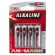 Ansmann RED Alkaline Mignon AA/LR6 4 pak
