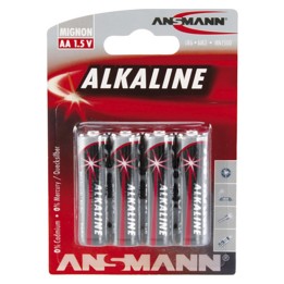 Ansmann RED Alkaline Mignon AA/LR6 4 pak