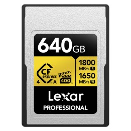 Lexar CFexpress Pro Gold VPG400 (Type A) 640GB