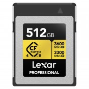 Lexar CFexpress 4.0 Pro Gold R3600/W3300 512GB