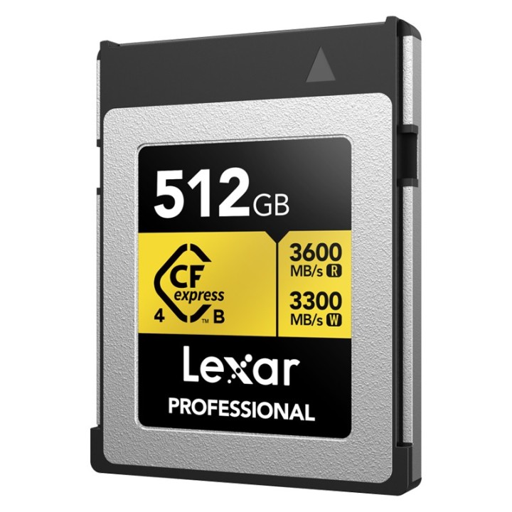 Lexar CFexpress 4.0 Pro Gold R3600/W3300 512GB