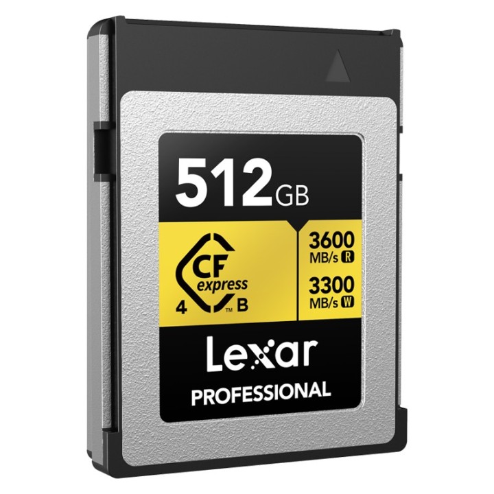 Lexar CFexpress 4.0 Pro Gold R3600/W3300 512GB