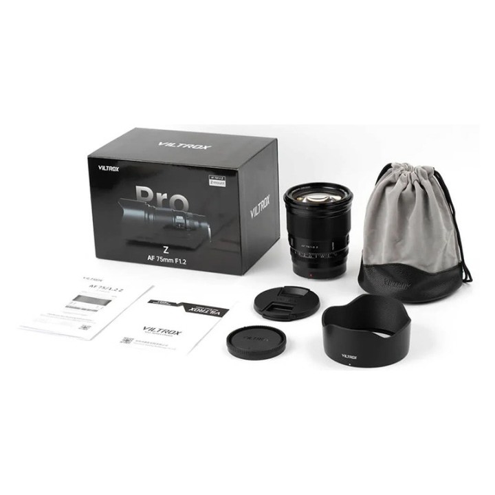 Viltrox AF 75mm f/1.2 AF PRO til Nikon Z-mount APS-C