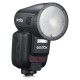 Godox Speedlite V100 Round Head flash til Fuji