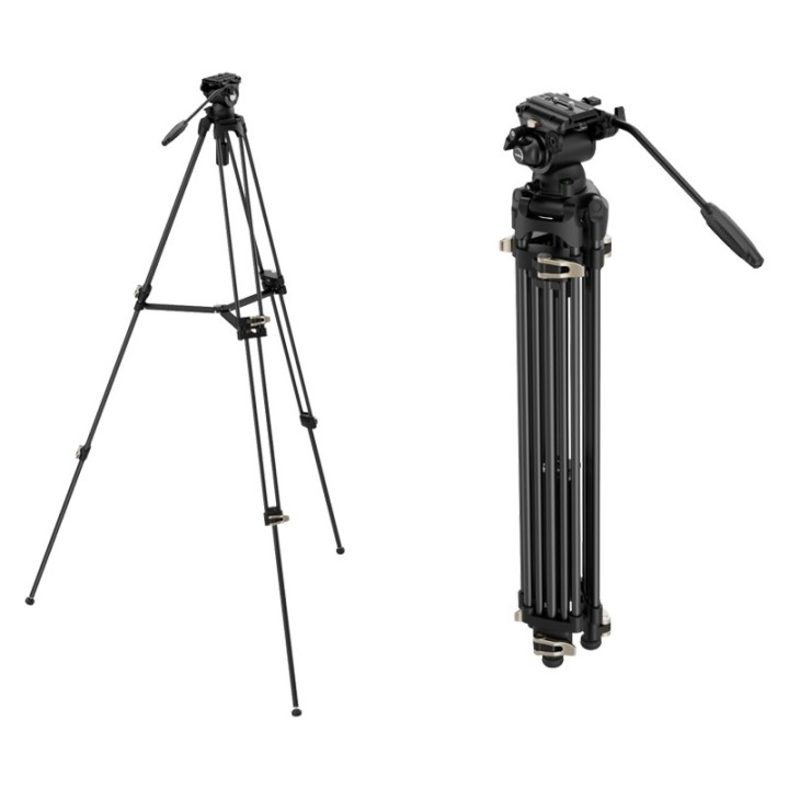Smallrig 4686 Heavy-Duty Fluid Head Video Tripod Kit AD-01S