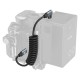 SmallRig 4792 USB-C (Straight) to USB-C (Angled) Coiled Data Cable