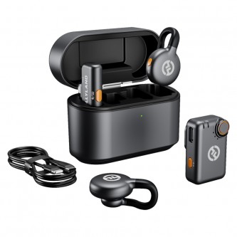 Hollyland LARK M2S Combo Wireless Lavalier Microphone Combo (Space Grey)