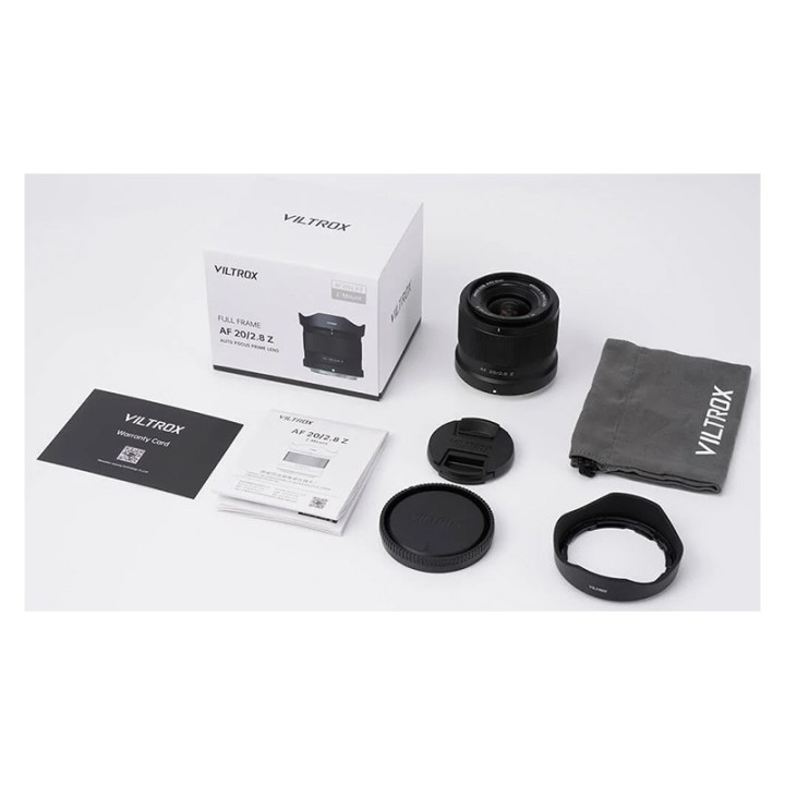 Viltrox Z-20mm f/2.8 AF til Nikon Z-Mount Full-Frame