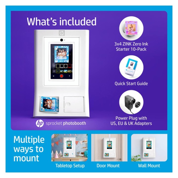HP Sprocket Photobooth