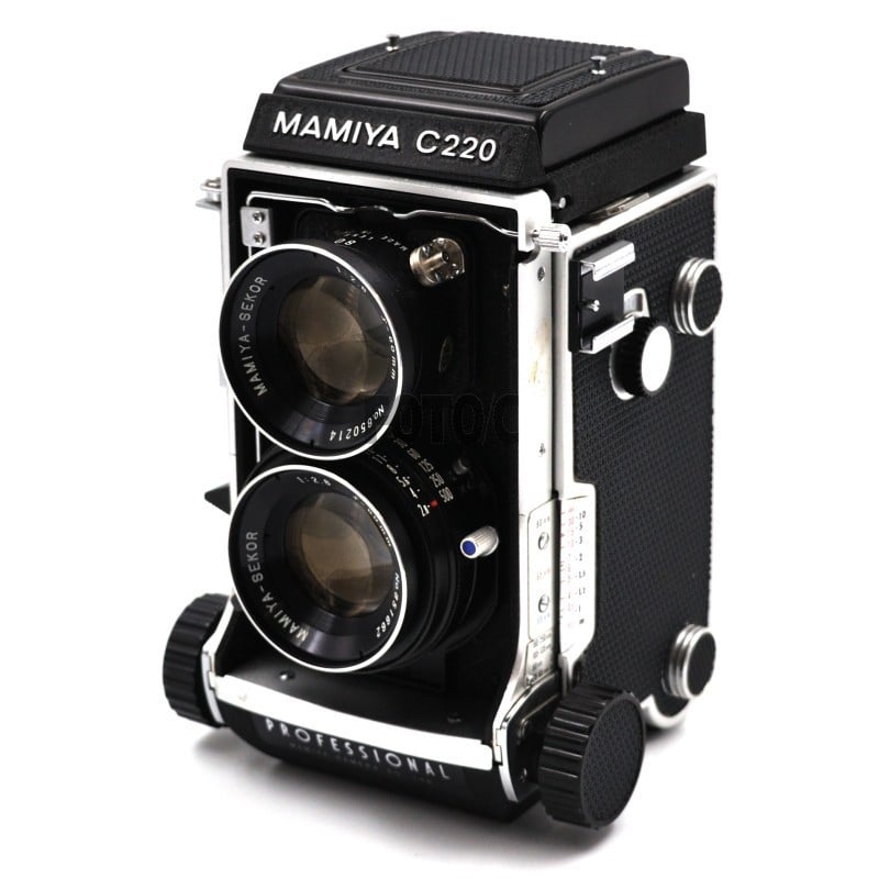 箱付　MAMIYA C220 professional w/80mm F2.8 MAMIYA C220 Pro TLR Film Camera with 80mm f/2.8 Mamiya-Sekor