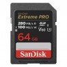 Sandisk 64GB SDXC Extreme Pro 280MB/s V60UHS-II