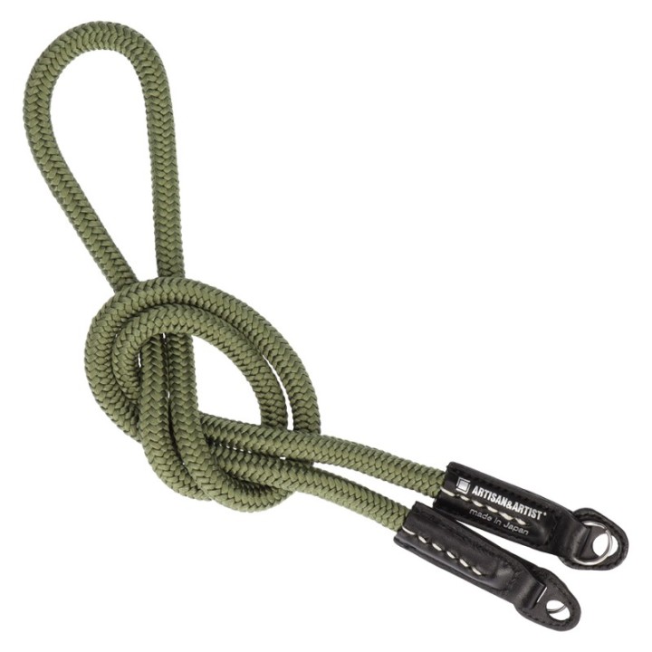 Artisan & Artist ACAM-306A Silk Camera Strap, Khaki