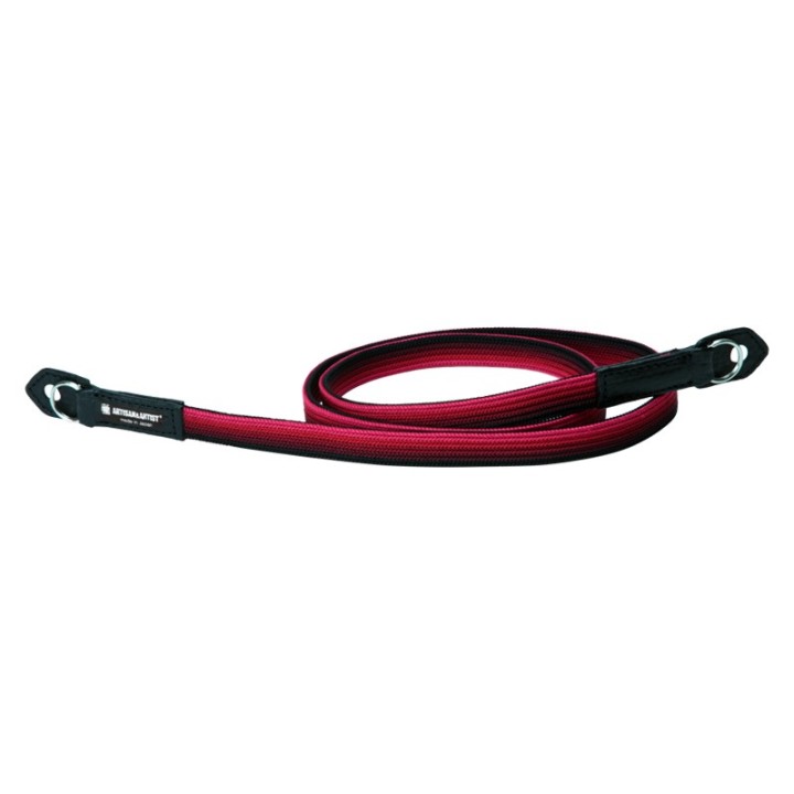 Artisan & Artist ACAM-312A Silk Camera Strap Gradation, Black/Red