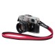 Artisan & Artist ACAM-312A Silk Camera Strap Gradation, Black/Red